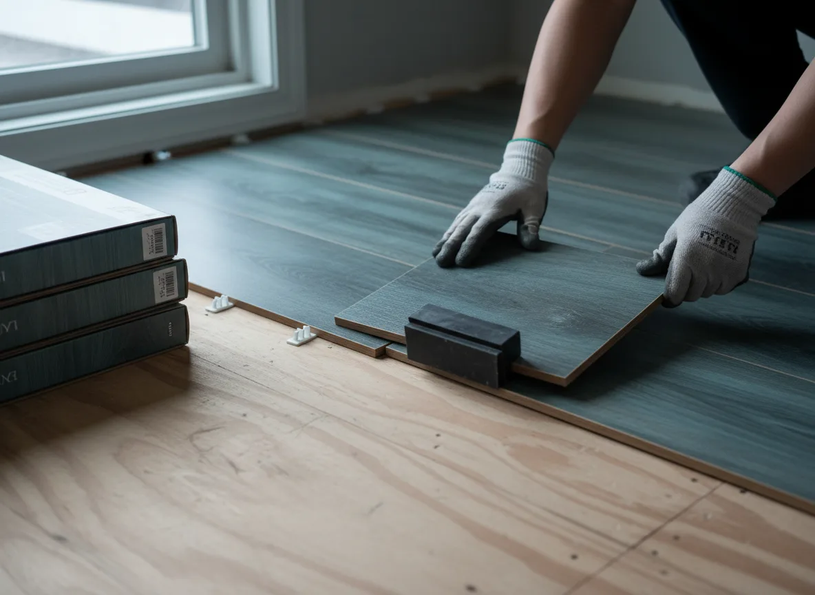 Luxury Vinyl Plank Installation company in Bowman, ND